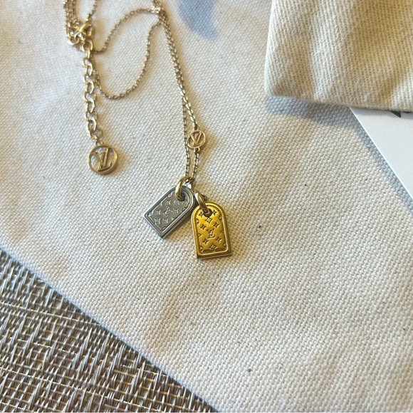LV Nanogram Dog Tag Necklace - Picture 6 of 16
